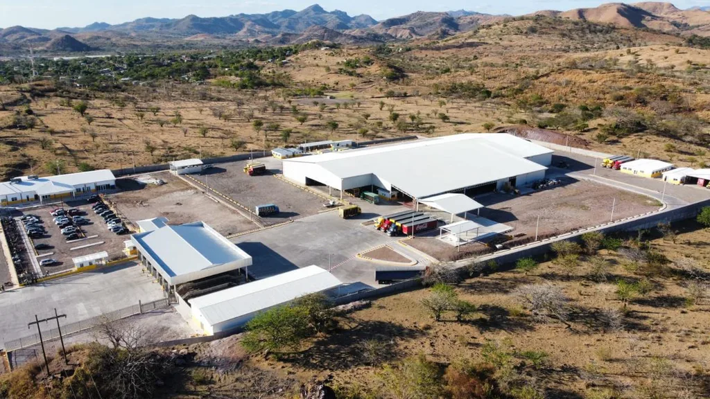 Vista aérea del Centro de Distribución Choluteca ejecutado por INMTEC